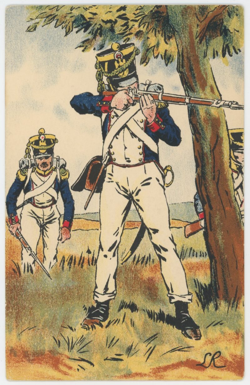 Lot 13 Cartes Postales Illustrées - Lucien Rousselot - Edition Musée de l'Armée - Historique uniforme - 1er Empire - Garde Impériale