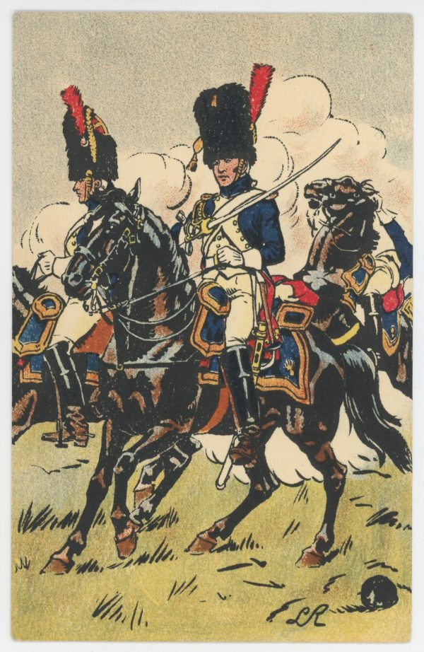 Lot 13 Cartes Postales Illustrées - Lucien Rousselot - Edition Musée de l'Armée - Historique uniforme - 1er Empire - Garde Impériale