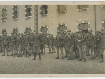 Carte Ancienne Photographie - Char Renault FT - 508e régiment de chars de combat - Unité 1939 - Alsacien - Uniforme