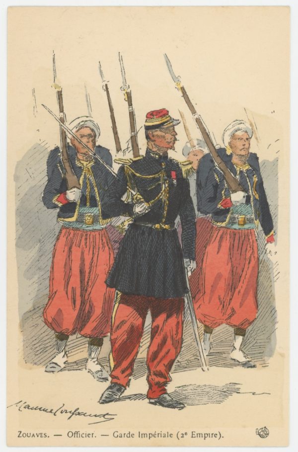 Série Complète - 12 Cartes Postales Illustrées - Maurice Toussaint - Edition Pierre Plument - Les Zouaves - Uniforme - Troisième République