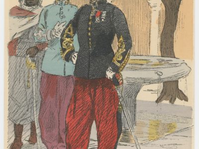 Série Complète - 12 Cartes Postales Illustrées - Maurice Toussaint - Edition Pierre Plument - Les Zouaves - Uniforme - Troisième République