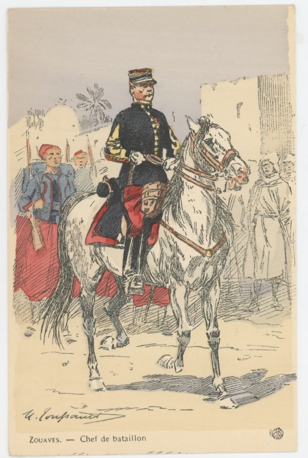 Série Complète - 12 Cartes Postales Illustrées - Maurice Toussaint - Edition Pierre Plument - Les Zouaves - Uniforme - Troisième République