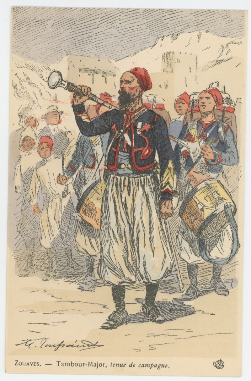 Série Complète - 12 Cartes Postales Illustrées - Maurice Toussaint - Edition Pierre Plument - Les Zouaves - Uniforme - Troisième République