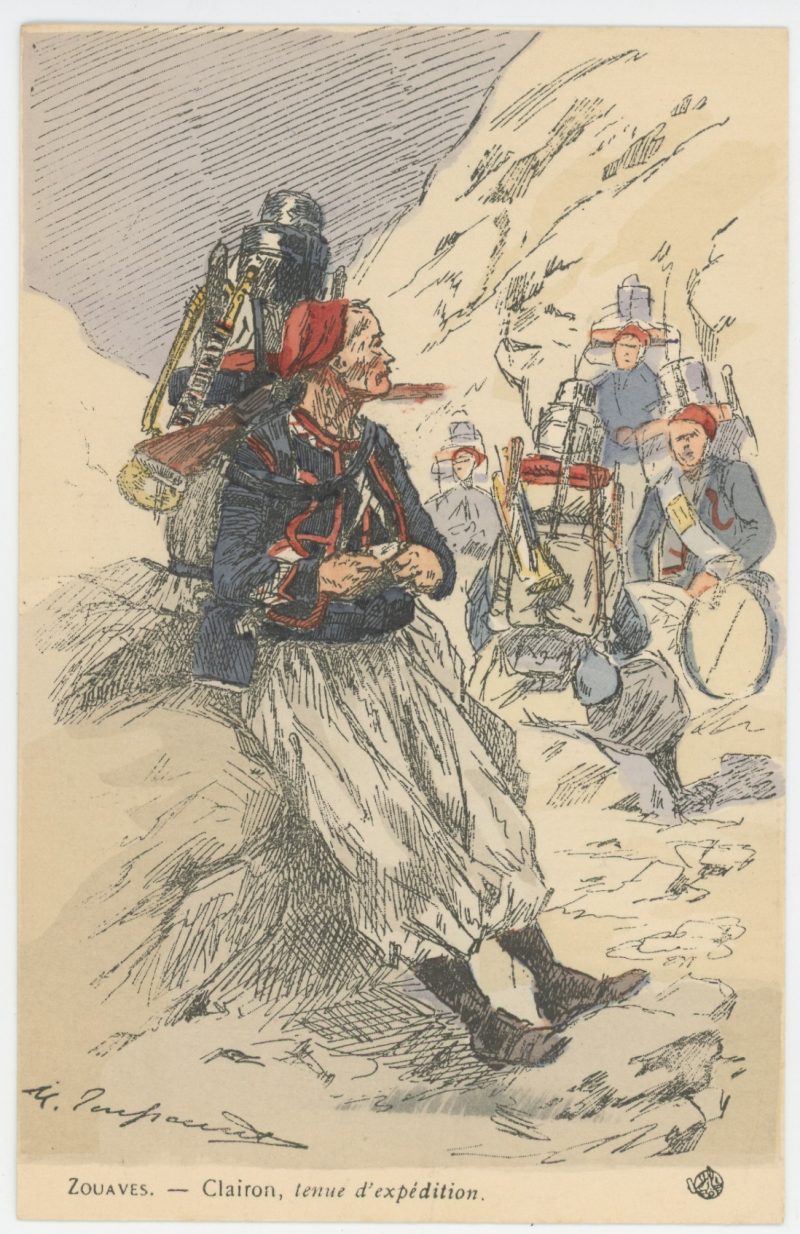 Série Complète - 12 Cartes Postales Illustrées - Maurice Toussaint - Edition Pierre Plument - Les Zouaves - Uniforme - Troisième République