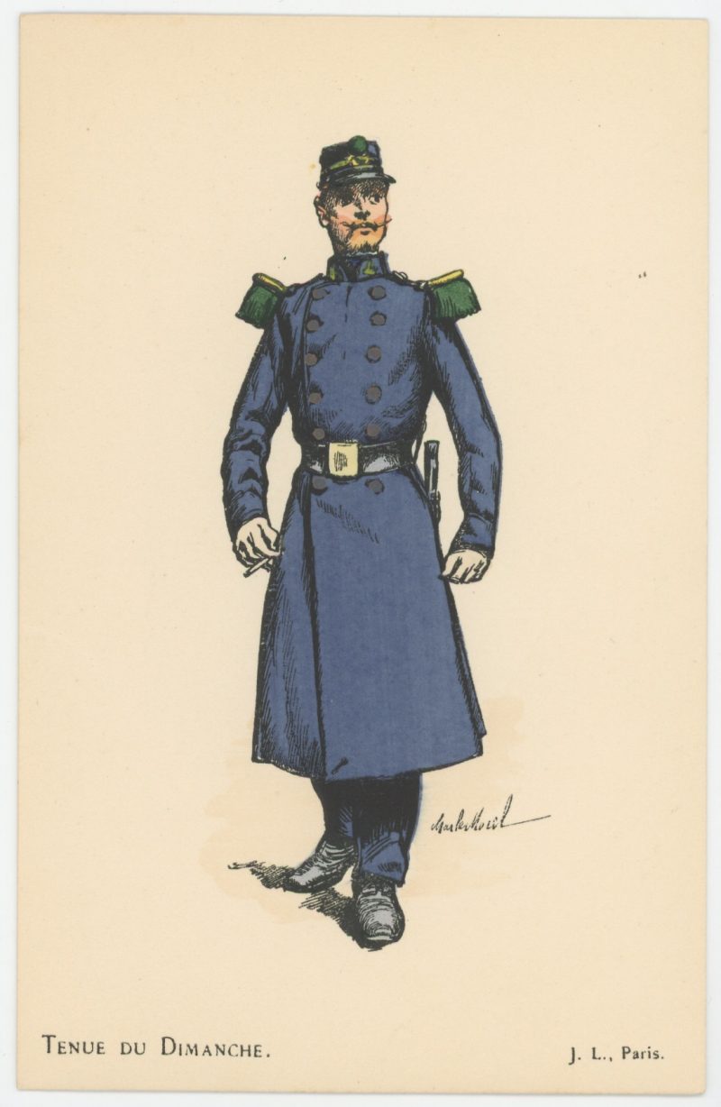 Série Complète - 13 Cartes Postales Illustrées - Charles Morel - Edition Pierre Plument - La Garde Républicaine - Uniforme - Troisième République