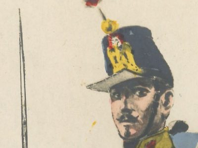 Carte Postale Illustrée - Malespina - Edition E.R.Paris - Infanterie Second Empire 1865 - Uniforme - Les costumes de l'armée