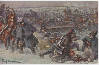 Lot 10 Cartes Postales Illustrées - Fritz Neumann - Edition E.G.M.S. - Berferiungskriege 1813/1814 - Bataille de la Moskova 1812 - Uniforme