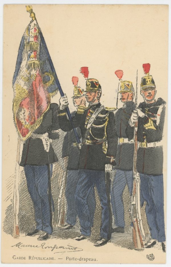 Série Complète - 12 Cartes Postales Illustrées - Maurice Toussaint - Edition Pierre Plument - La Garde Républicaine - Uniforme - Troisième République