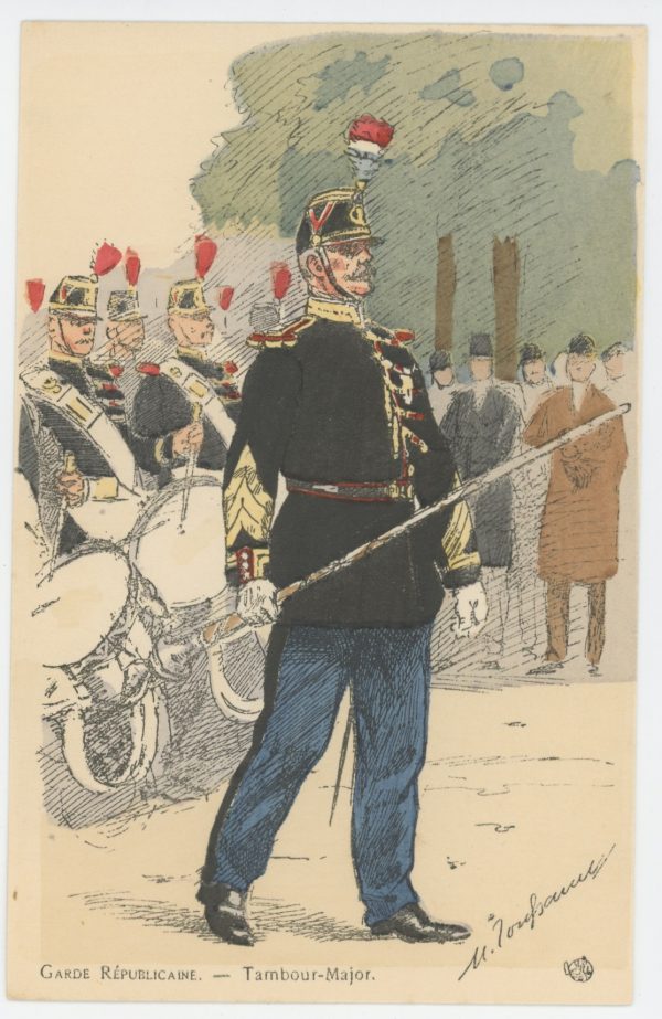 Série Complète - 12 Cartes Postales Illustrées - Maurice Toussaint - Edition Pierre Plument - La Garde Républicaine - Uniforme - Troisième République