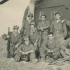 2 Snapshots - Photo papier originale - Guerre Algérie - Uniforme - France - Hélicoptère Patrouille