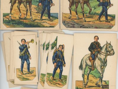 52 Petits Soldats Papier - Chasseur Alpin 1916/1918 - Planche Pro Francia - Uniforme - Guerre 14/18 - jeu