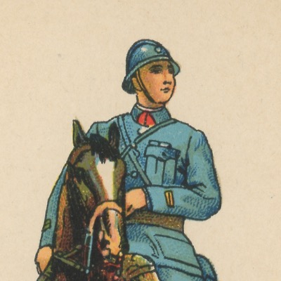 61 Petits Soldats Papier - Artillerie 1916/1918 - Planche Pro Francia - Uniforme - Guerre 14/18 - jeu