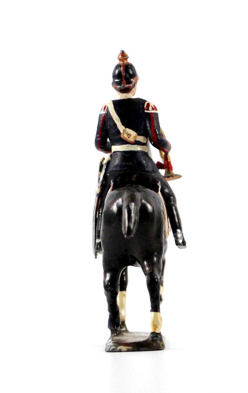 Figurine CBG MIgnot - Trompette - Soldat Prussien - Uniforme - Casque à Pointe