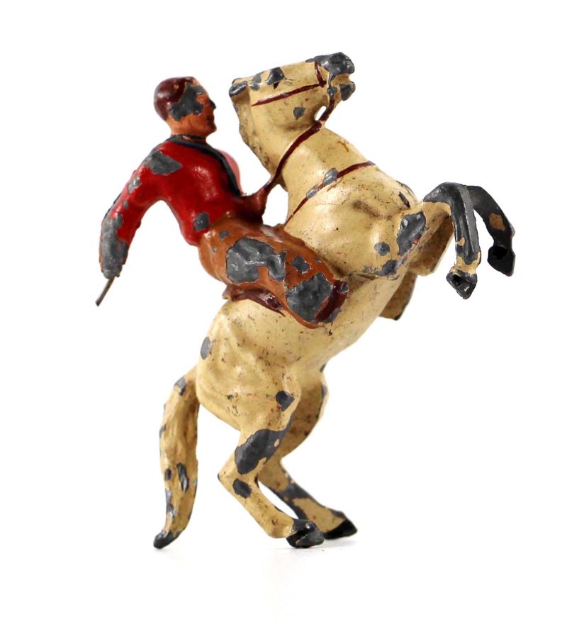 Figurine Plomb Creux ancienne Cowboy - Far west - Cirque - Indiens - Buffalo Bill