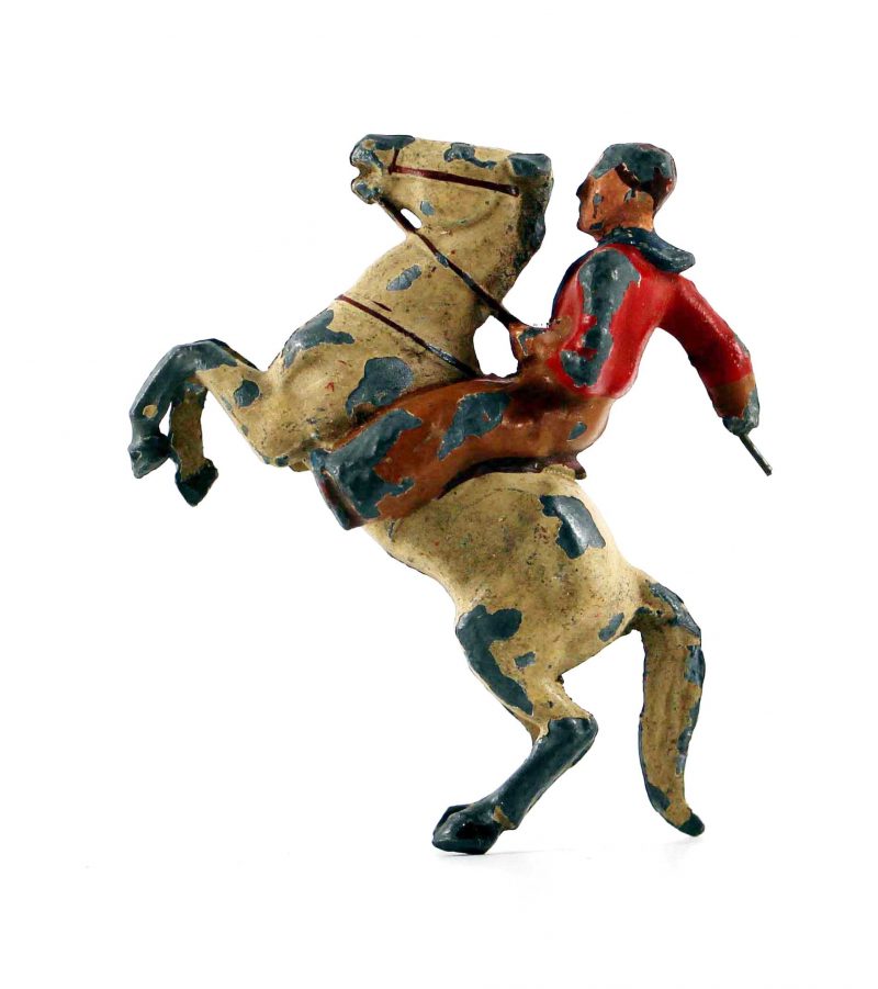 Figurine Plomb Creux ancienne Cowboy - Far west - Cirque - Indiens - Buffalo Bill