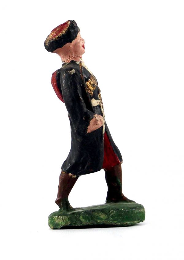 Ancienne Figurine en composition - Cavalier - Tcherkesse - Uniforme - Russe