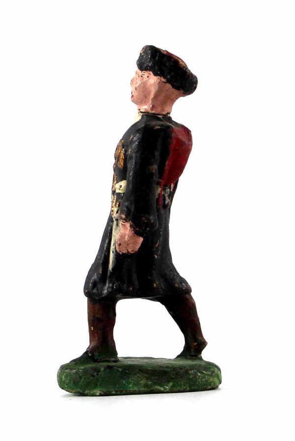 Ancienne Figurine en composition - Cavalier - Tcherkesse - Uniforme - Russe