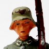 Ancienne Figurine en composition - Elastolin - Wehrmacht - Uniforme - Soldat - Guerre 39/45