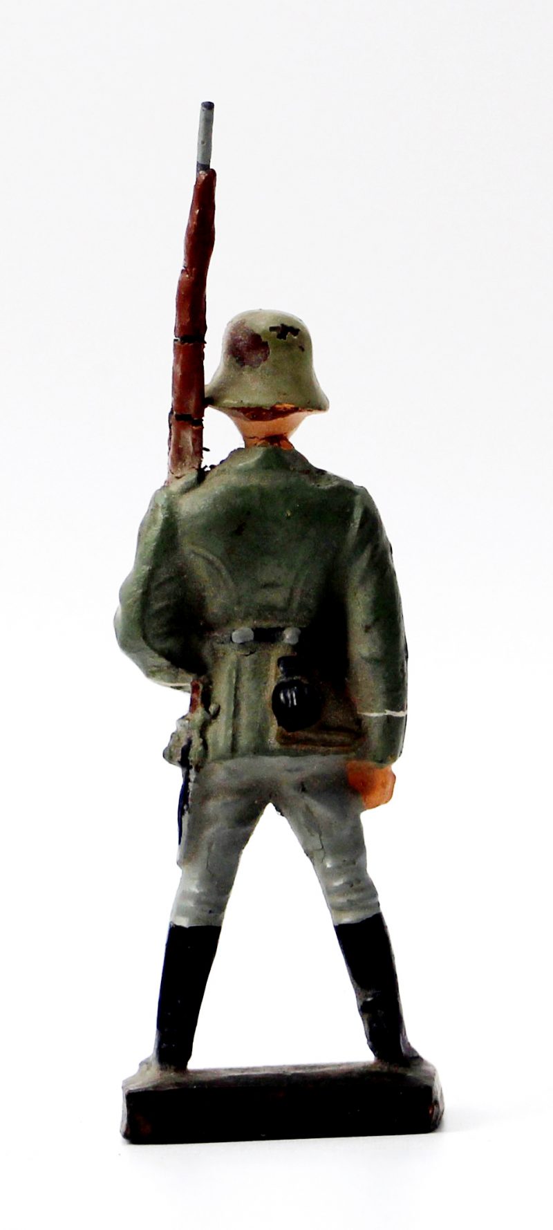 Ancienne Figurine en composition - Elastolin - Wehrmacht - Uniforme - Soldat - Guerre 39/45