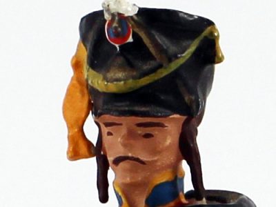 Figurine Starlux 1er Empire - Hussard - Cavalier - Plastique - 9ème Régiment