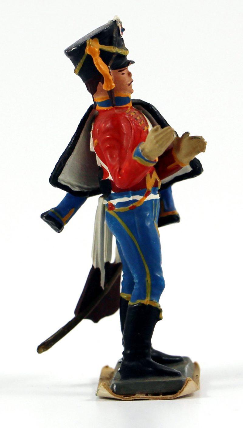 Figurine Starlux 1er Empire - Hussard - Cavalier - Plastique - 9ème Régiment