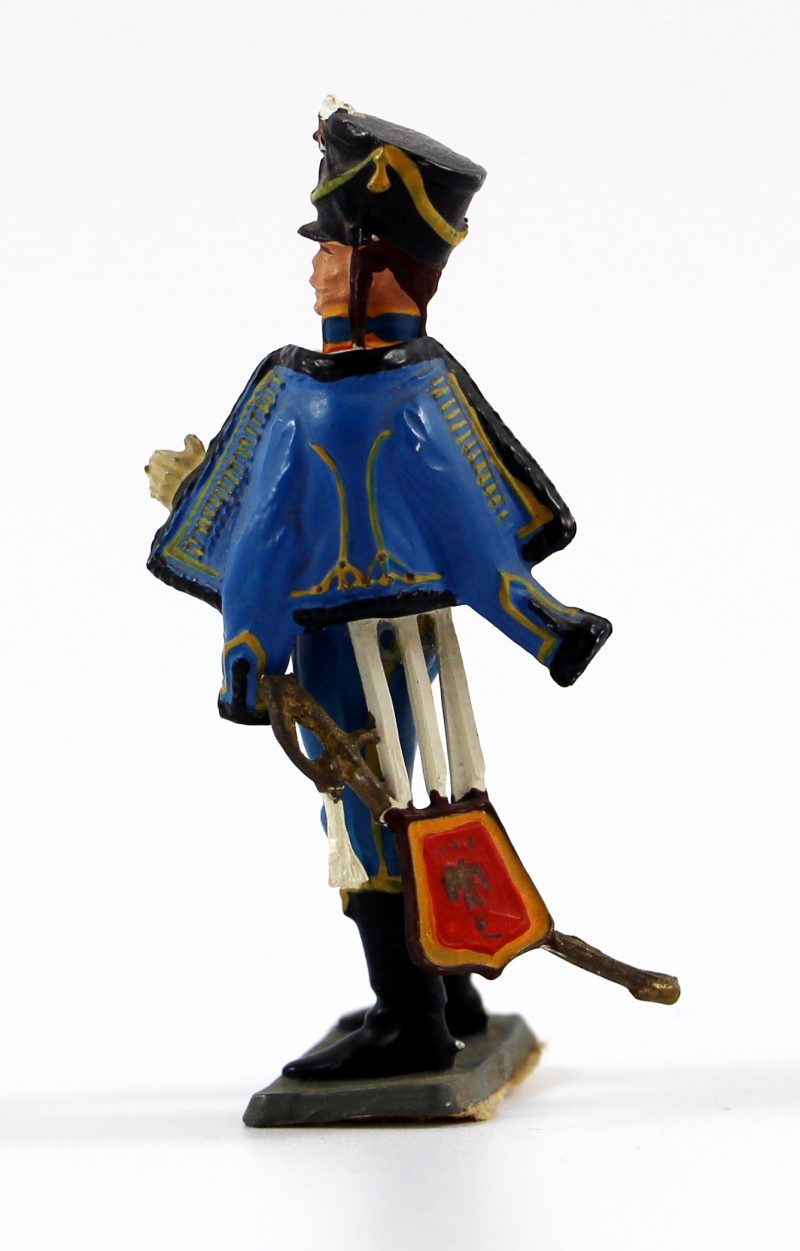 Figurine Starlux 1er Empire - Hussard - Cavalier - Plastique - 9ème Régiment