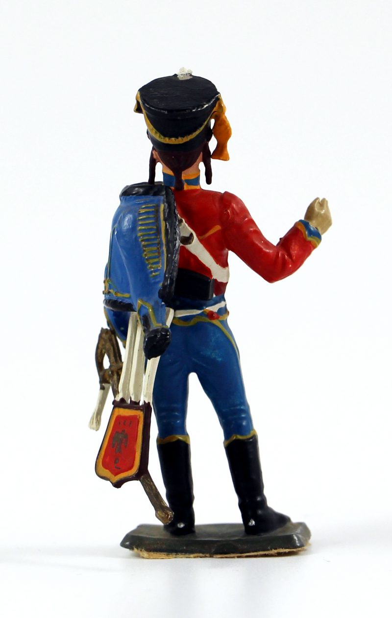 Figurine Starlux 1er Empire - Hussard - Cavalier - Plastique - 9ème Régiment