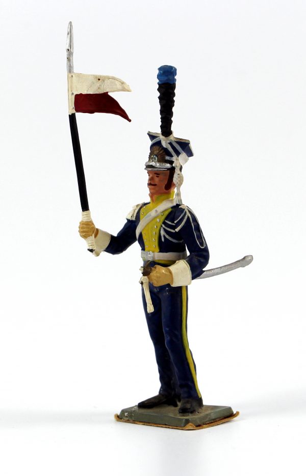 Figurine Starlux 1er Empire - Lancier de la vistule 1808 - Lancier - Cavalier - Plastique