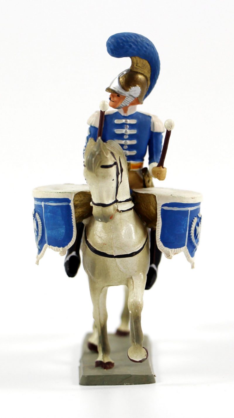 Figurine Starlux 1er Empire - Timbalier Carabinier - Trompette - Musicien- Plastique