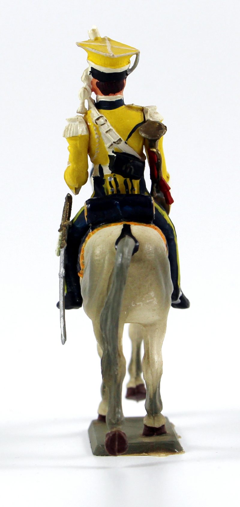 Figurine Starlux 1er Empire - Lancier de la vistule 1808 - Trompette - Cavalier - Plastique