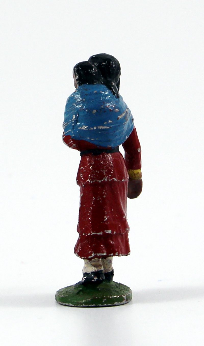 Figurine Quiralu ancienne Indienne Enfant Plaines Américaines