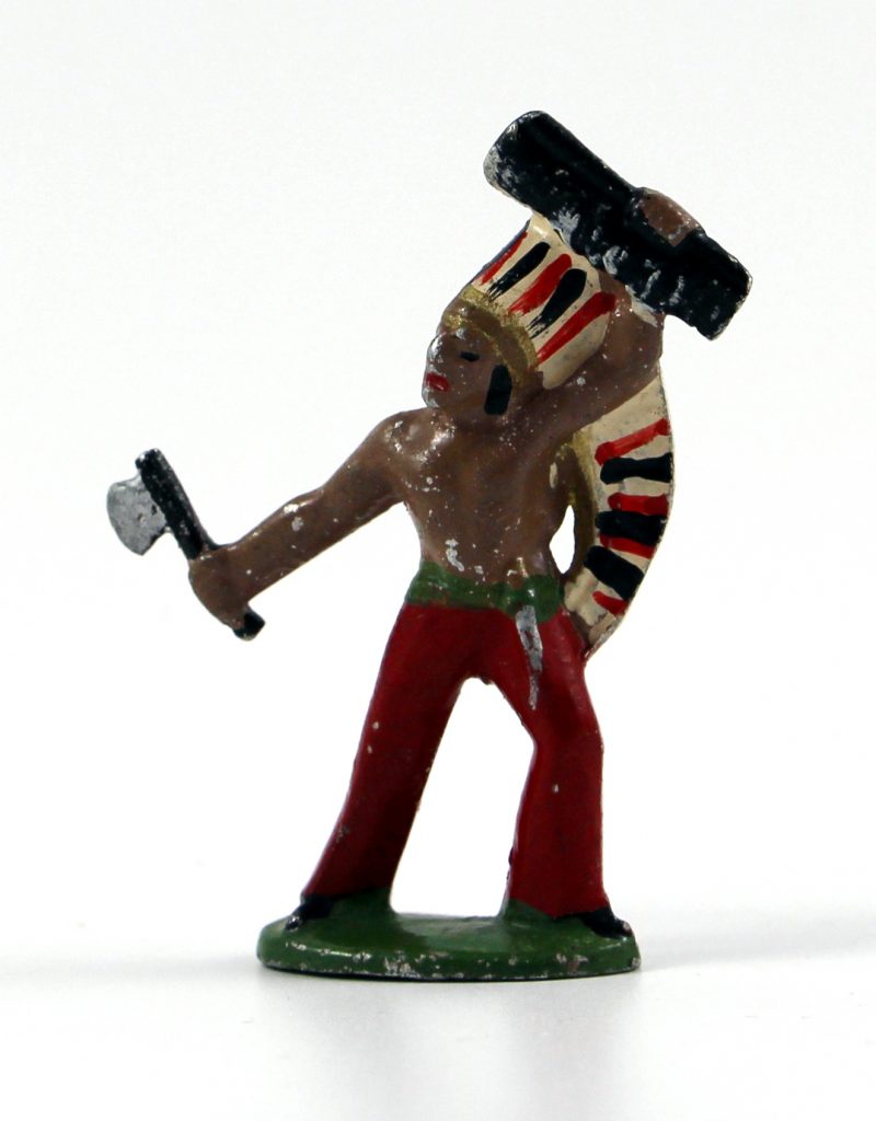 Figurine Quiralu ancienne Indien Plume