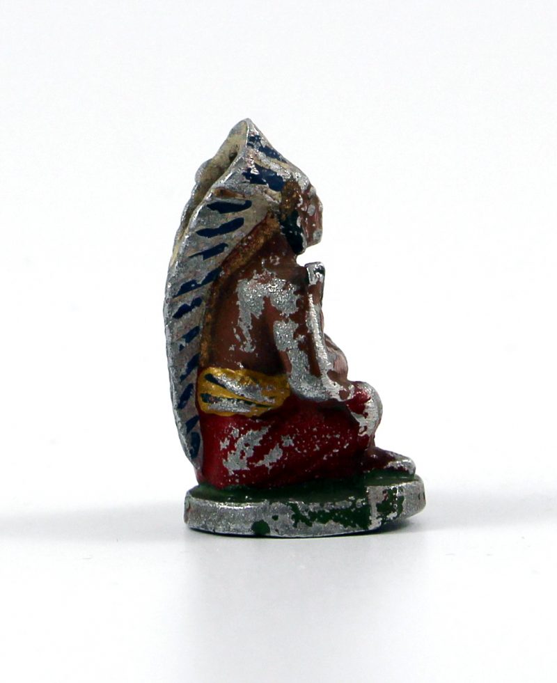 Figurine Quiralu ancienne Indien Plume