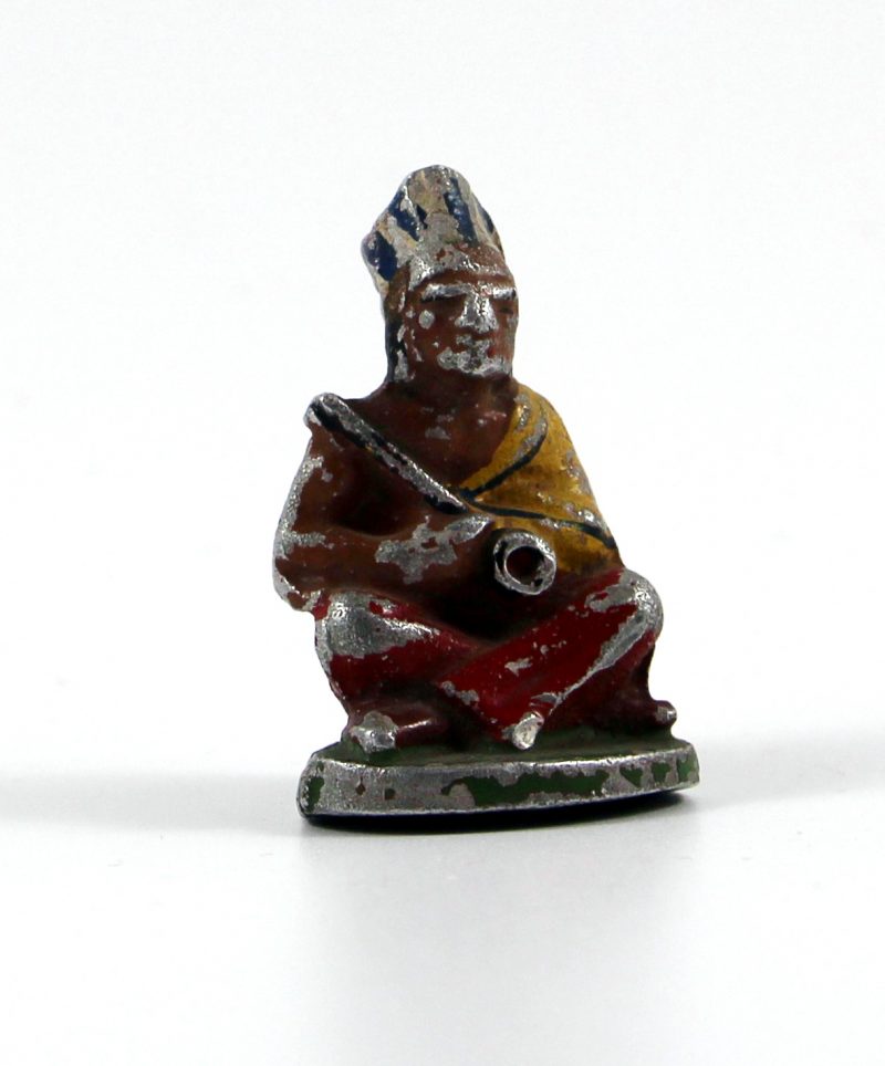 Figurine Quiralu ancienne Indien Plume