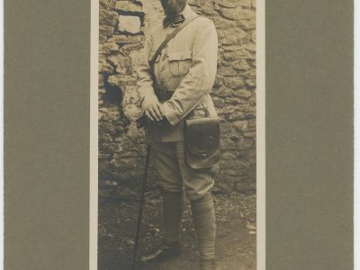 Ancienne Photographie - Guerre 14/18 - Armée Française - Médecin - Uniforme - Front - Poilu - Grande Guerre