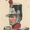 Gravure XIX - Martinet - L'armée française - Uniforme -Soldat - Monarchie de Juillet - 1830 et 1848 - Garde Nationale Chasseur