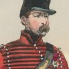 Gravure XIX - Martinet - L'armée française - Uniforme -Soldat - Monarchie de Juillet - 1830 et 1848 - Hussards 4 régiment Officiers
