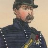 Gravure XIX - Martinet - L'armée française - Uniforme -Soldat - Monarchie de Juillet - 1830 et 1848 - Hussards 5 régiment Officier