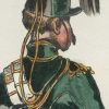 Gravure XIX - Martinet - L'armée française - Uniforme -Soldat - Monarchie de Juillet - 1830 et 1848 - Hussards 7 régiment