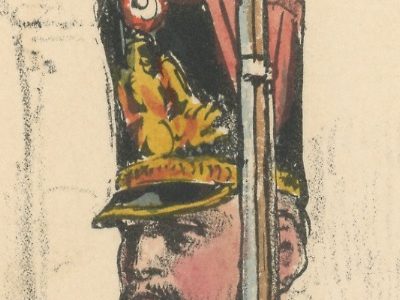 Gravure XIX - Martinet - L'armée française - Uniforme -Soldat - Monarchie de Juillet - 1830 et 1848 - Garde Municipale