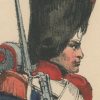 Gravure XIX - Martinet - L'armée française - Uniforme -Soldat - Monarchie de Juillet - 1830 et 1848 - Garde Nationale Grenadier