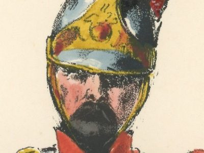 Gravure XIX - Martinet - L'armée française - Uniforme -Soldat - Monarchie de Juillet - 1830 et 1848 - Cuirassier