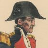 Gravure XIX - Martinet - L'armée française - Uniforme -Soldat - Monarchie de Juillet - 1830 et 1848 - Commandant de Place