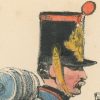 Gravure XIX - Martinet - L'armée française - Uniforme -Soldat - Monarchie de Juillet - 1830 et 1848 - Ouvrier administration - Infirmier