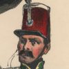 Gravure XIX - Martinet - L'armée française - Uniforme -Soldat - Monarchie de Juillet - 1830 et 1848 - Chasseur à Cheval Officier
