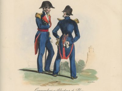 Gravure XIX - Martinet - L'armée française - Uniforme -Soldat - Monarchie de Juillet - 1830 et 1848 - Infanterie de Ligne