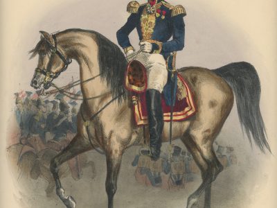Gravure XIX - Martinet - L'armée française - Uniforme -Soldat - Monarchie de Juillet - 1830 et 1848 - Lieutenant Général