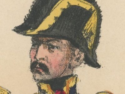 Gravure XIX - Martinet - L'armée française - Uniforme -Soldat - Monarchie de Juillet - 1830 et 1848 - Maréchal de Camp