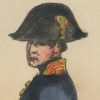 Gravure XIX - Martinet - L'armée française - Uniforme -Soldat - Monarchie de Juillet - 1830 et 1848 - Officier d'administration