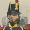 Gravure XIX - Martinet - L'armée française - Uniforme -Soldat - Monarchie de Juillet - 1830 et 1848 - Infanterie Légère Carabinier